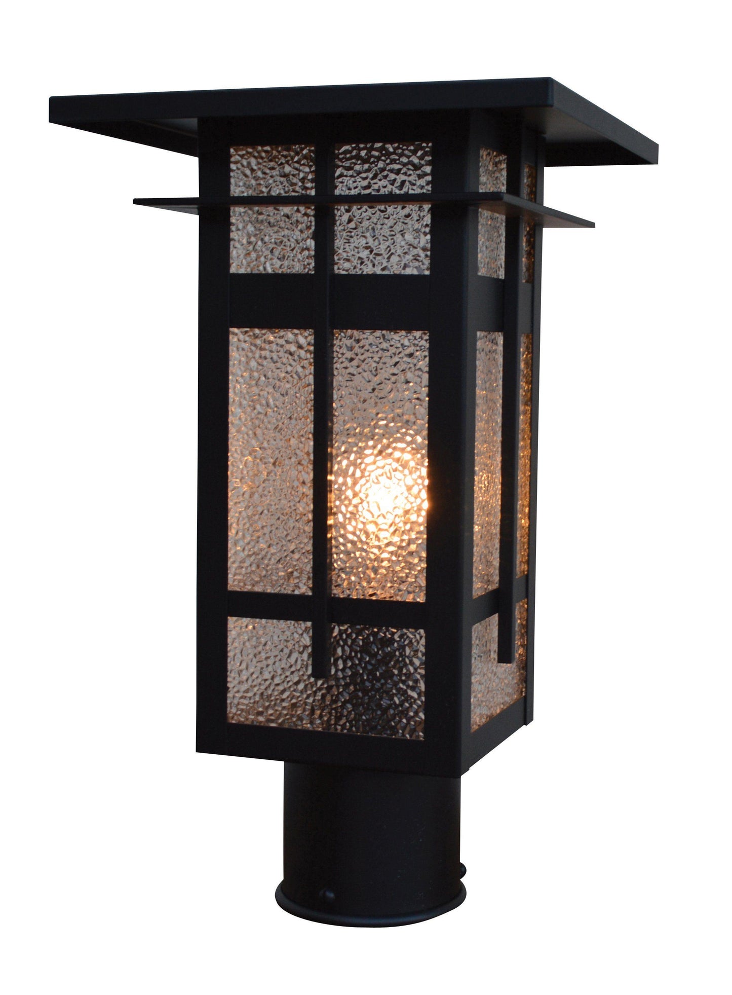Finsbury Long Body Post Mount Exterior Lighting Arroyo Craftsman