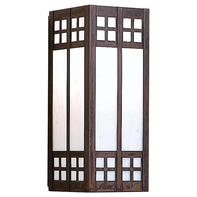 Glasgow Long Body Sconce Interior Lighting Arroyo Craftsman