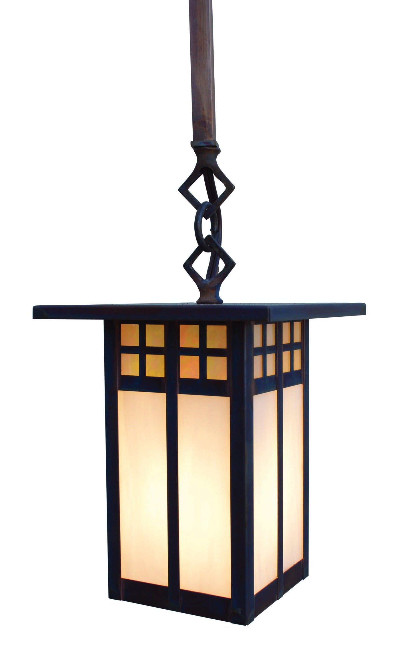 Glasgow Long Body Stem Mount Pendant Exterior Lighting Arroyo Craftsman