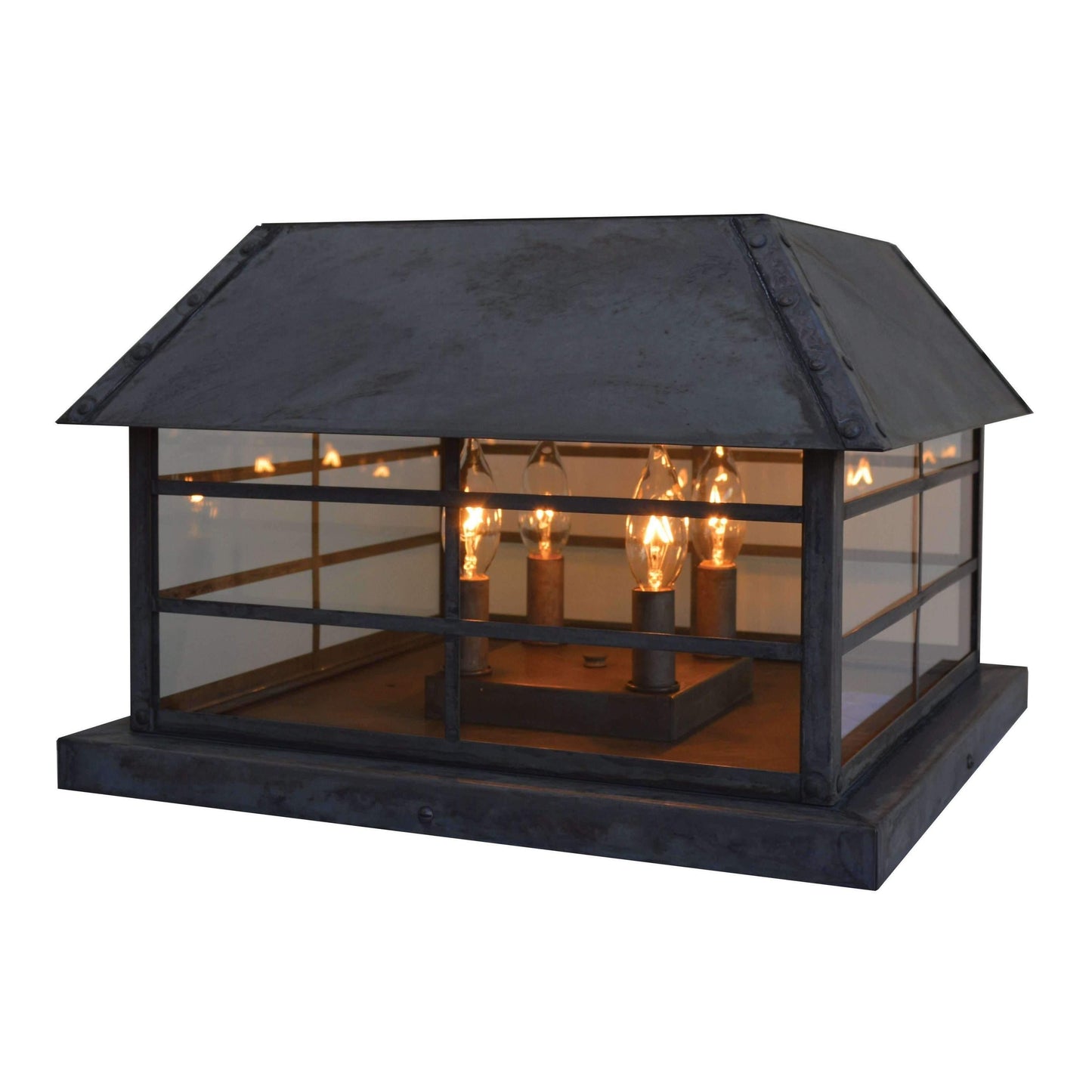 Hampton Column Mount Exterior Lighting Arroyo Craftsman