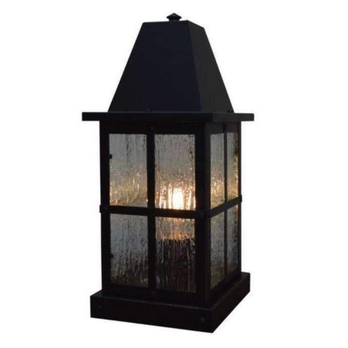 Hartford Column Mount Exterior Lighting Arroyo Craftsman