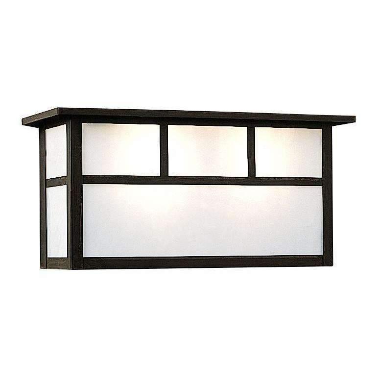 Huntington Short Body Sconce Exterior Lighting Arroyo Craftsman