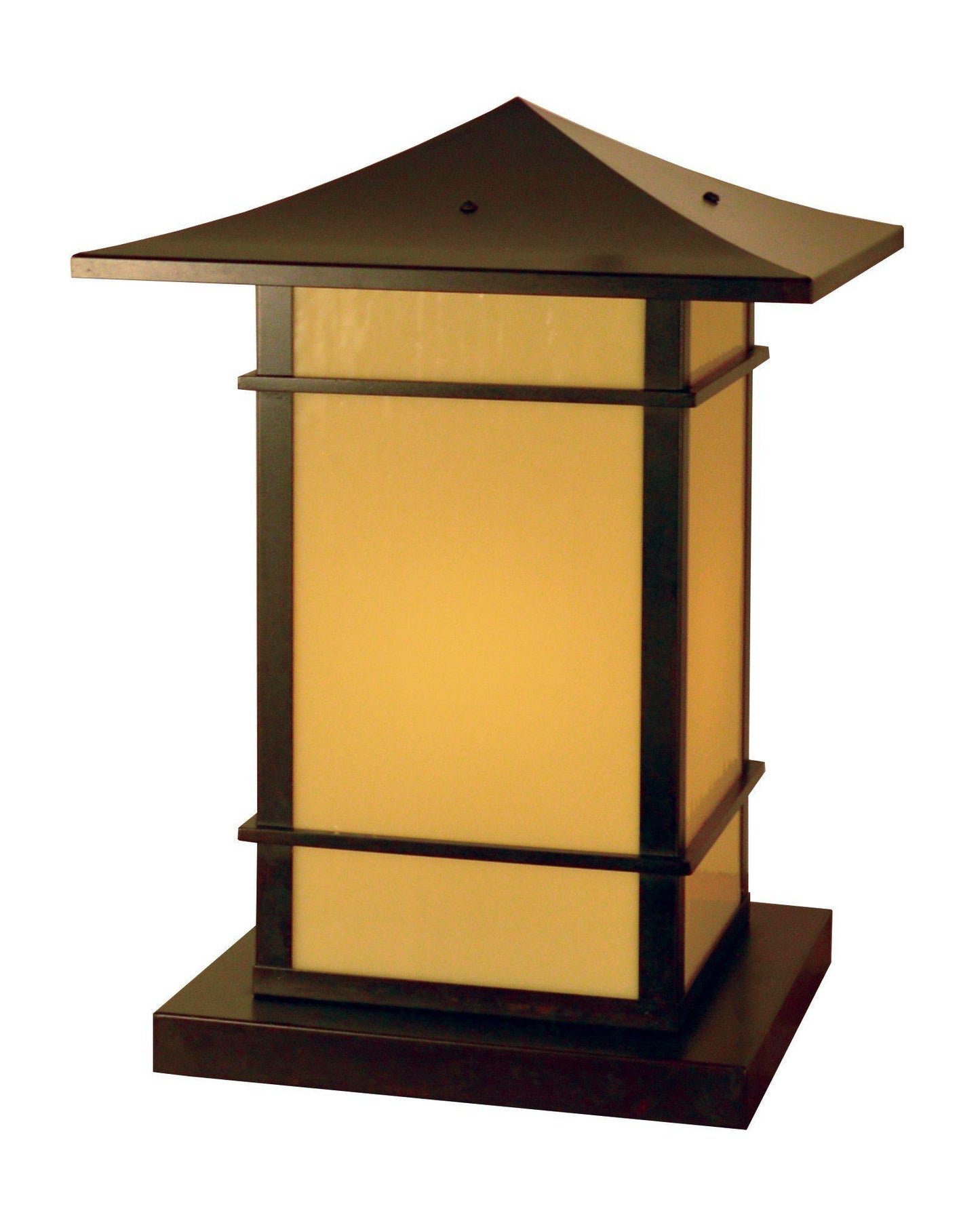 Katsura Column Mount Exterior Lighting Arroyo Craftsman