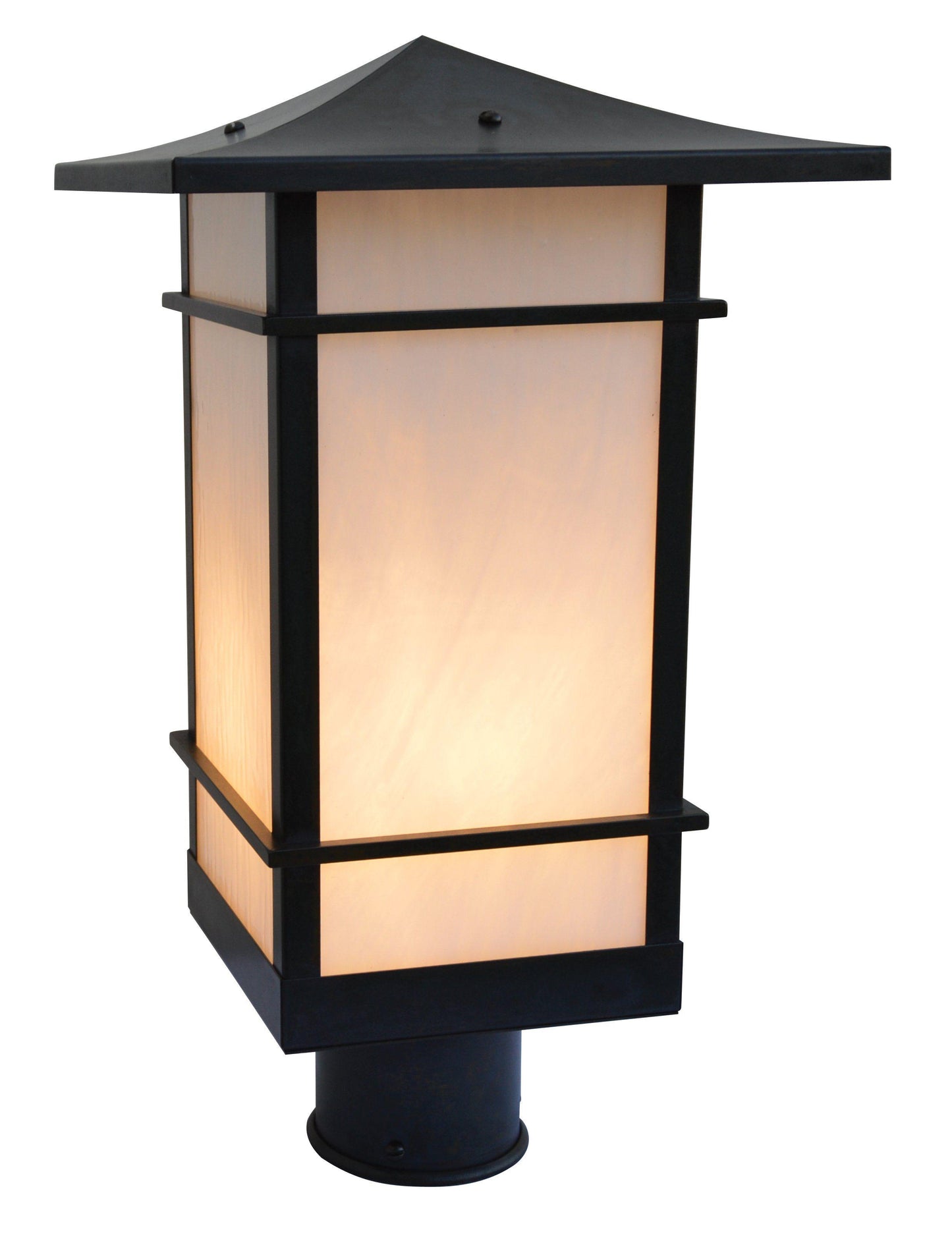 Katsura Post Mount Exterior Lighting Arroyo Craftsman
