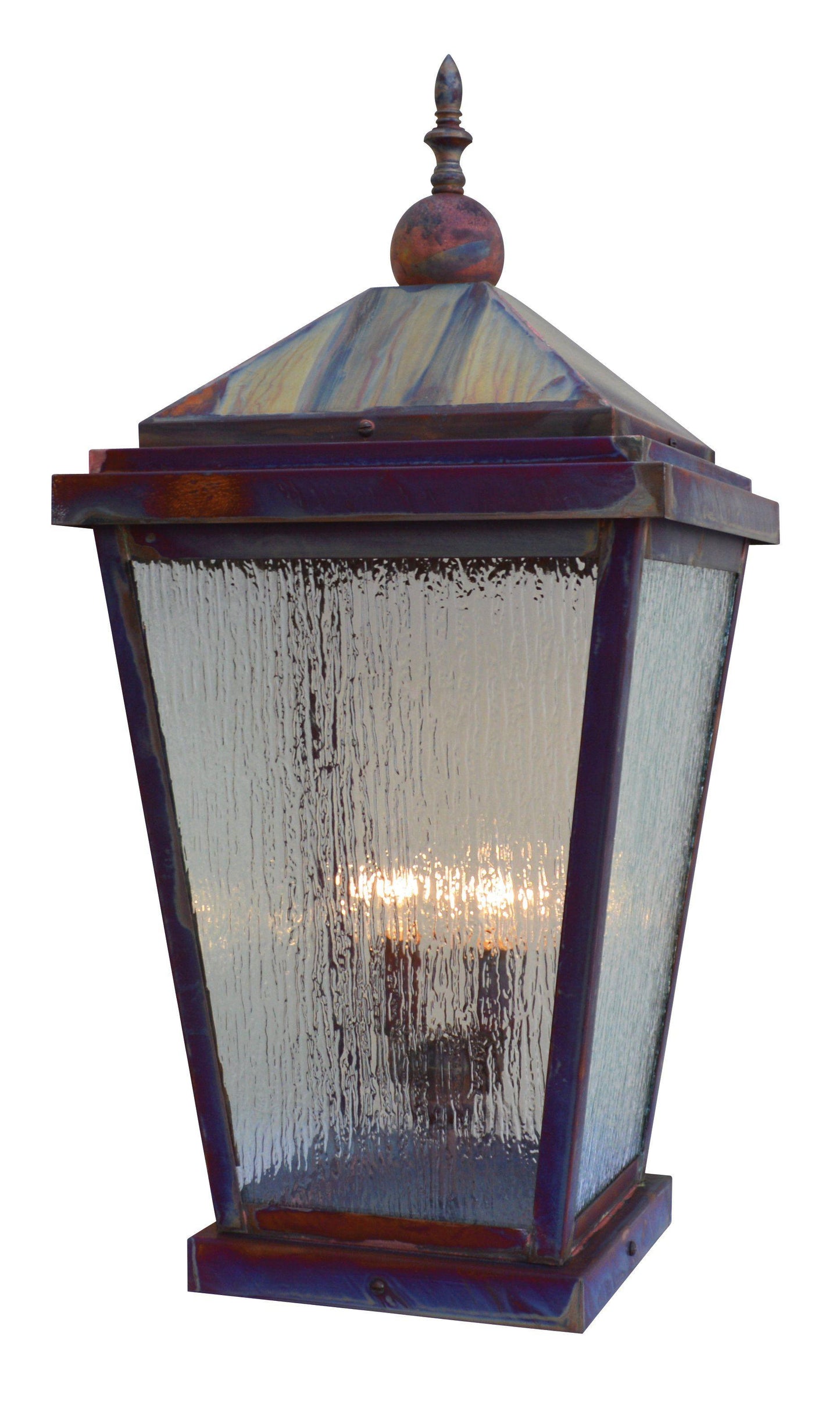 Lancaster Column Mount Exterior Lighting Arroyo Craftsman