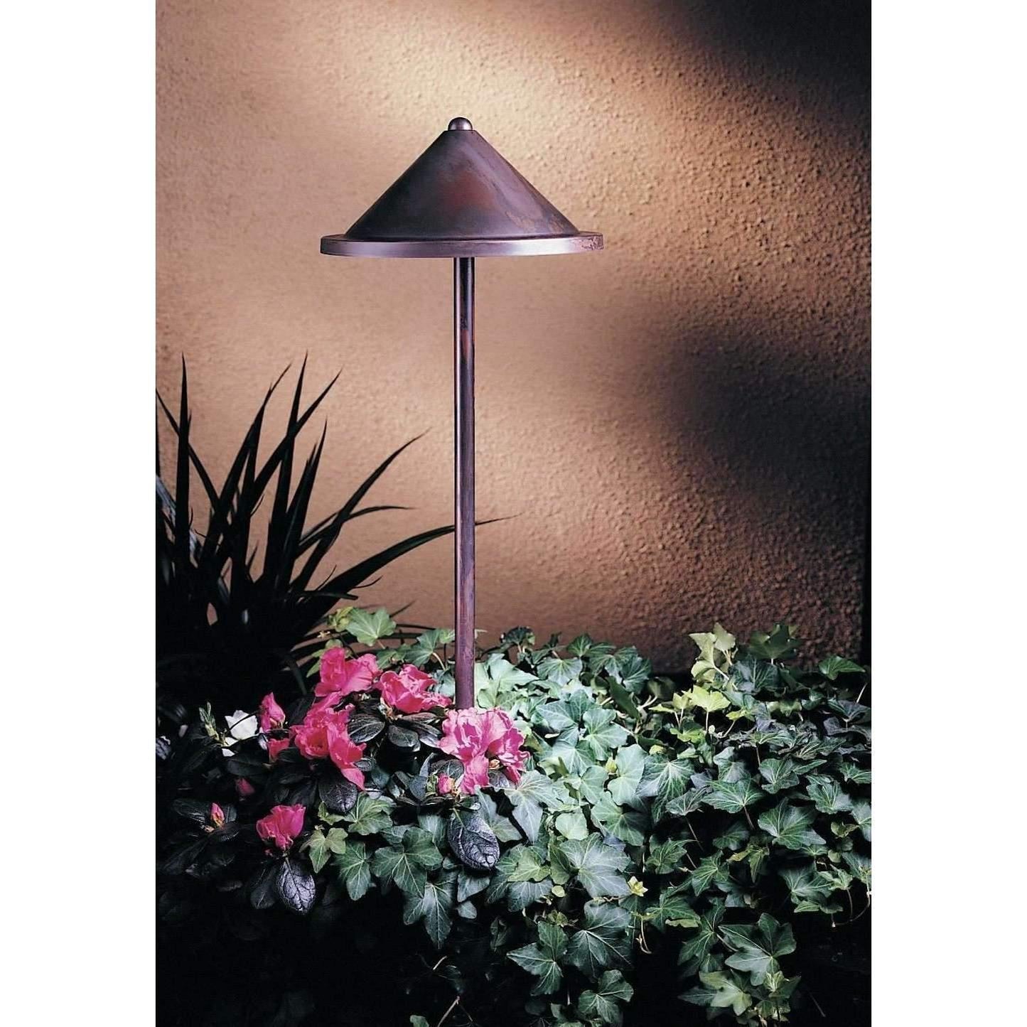 Low Voltage 8" Berkeley Roof Stem Mount Exterior Lighting Arroyo Craftsman