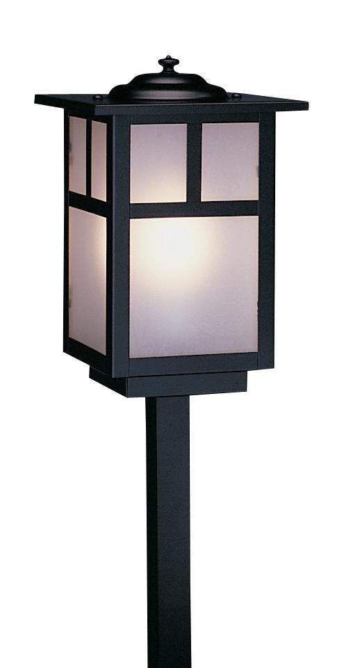 Mission Stem Mount Exterior Lighting Arroyo Craftsman