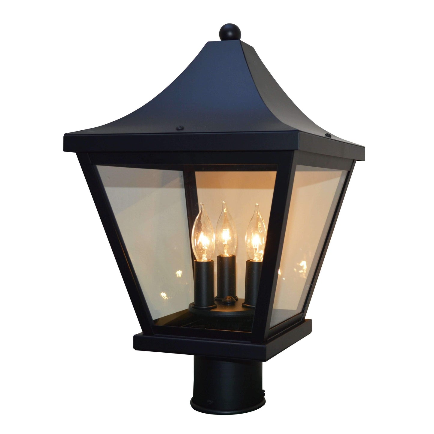 Nantes Post Mount Exterior Lighting Arroyo Craftsman