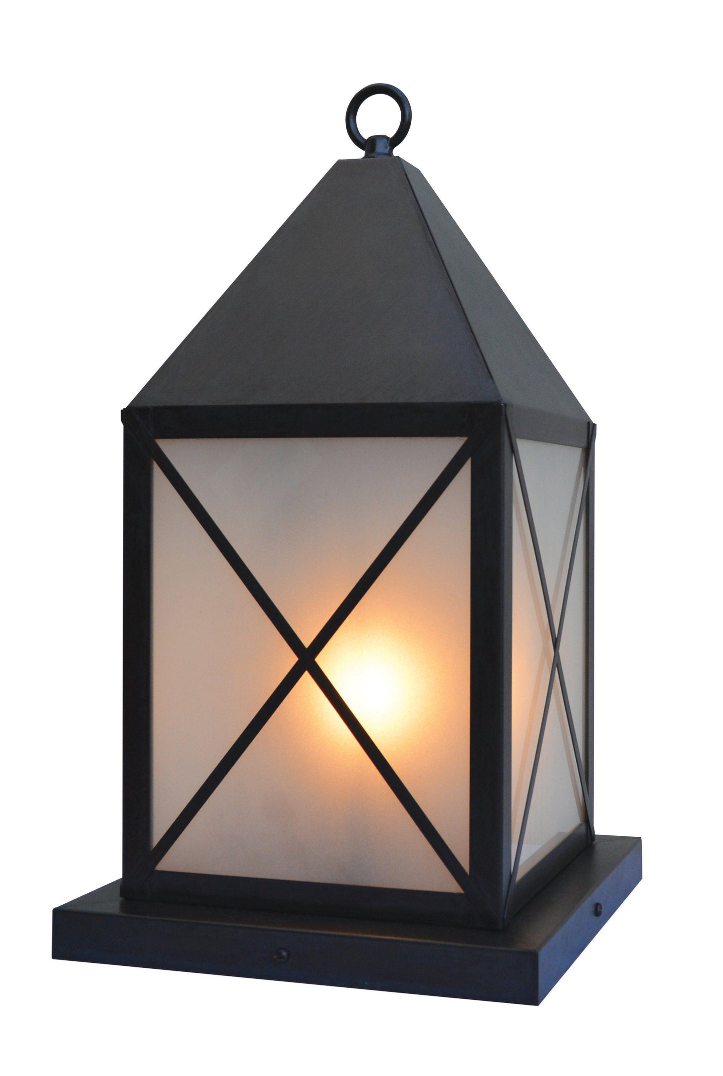 Nottingham Column Mount Exterior Lighting Arroyo Craftsman
