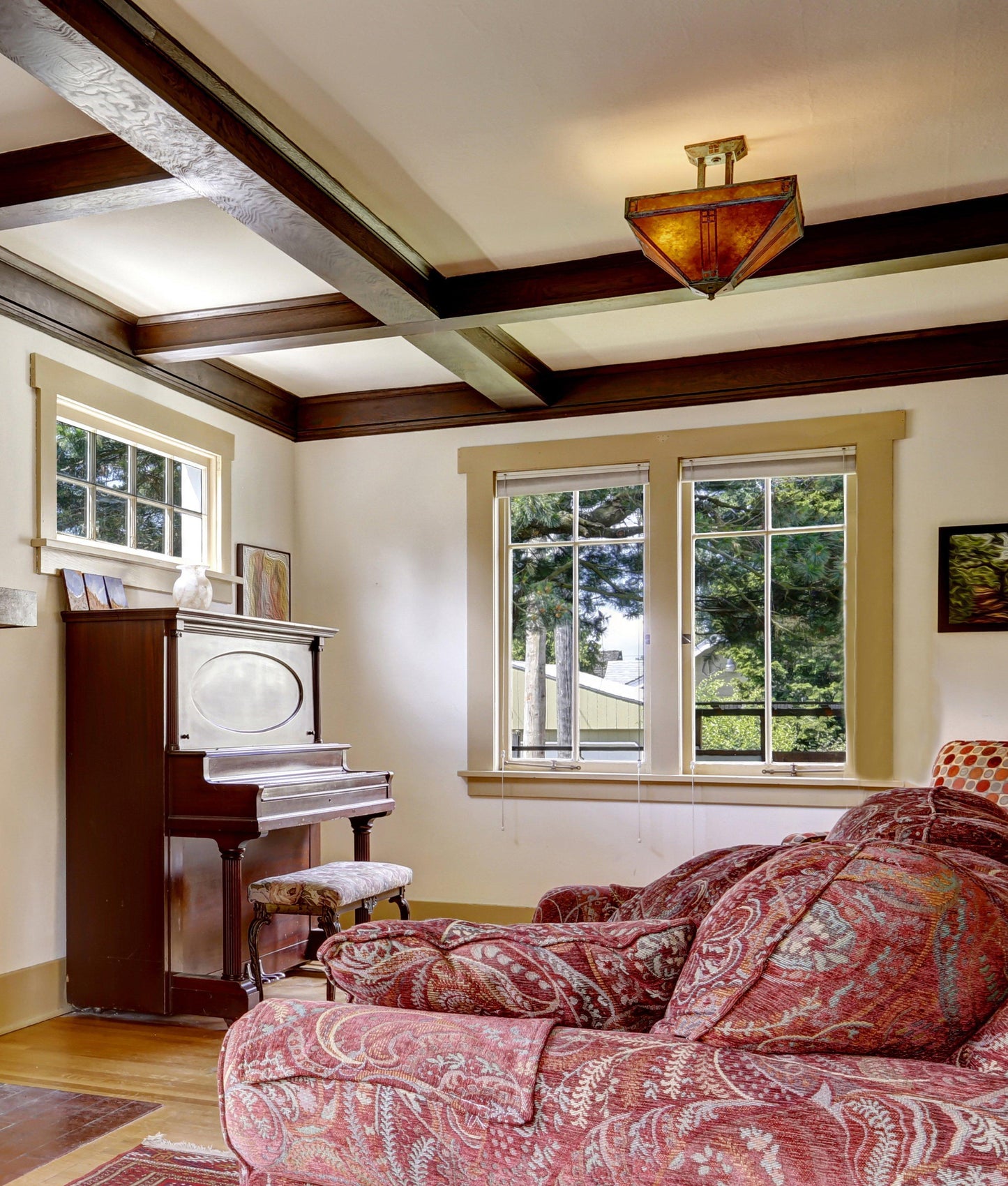 Prairie Inverted Ceiling Mount Interior Lighting Arroyo Craftsman