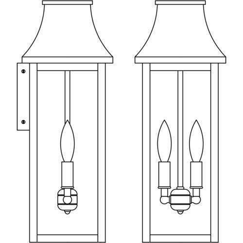 Providence Long Body Wall Mount Exterior Lighting Arroyo Craftsman