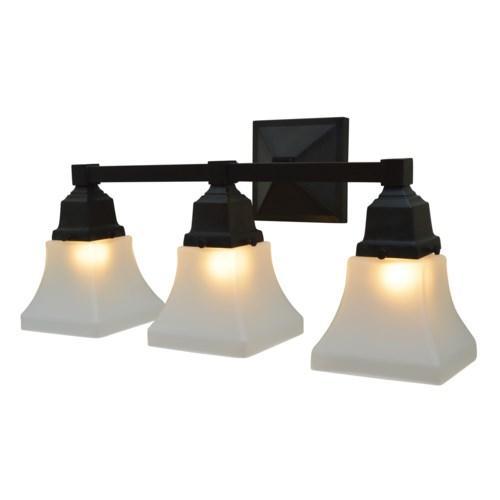 Ruskin Triple Sconce Interior Lighting Arroyo Craftsman