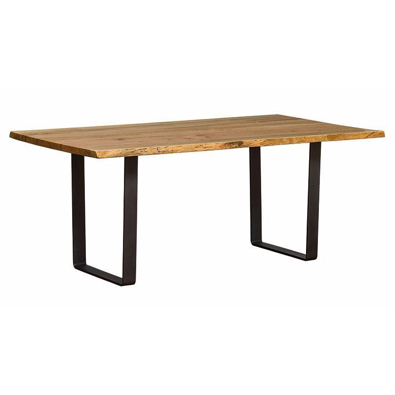 Express Ship Live Edge Dining Table- U Base Dining Barkmans