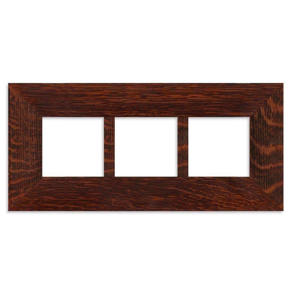 4x4 Multi-Tile Oak Frame Tile Family Woodworks