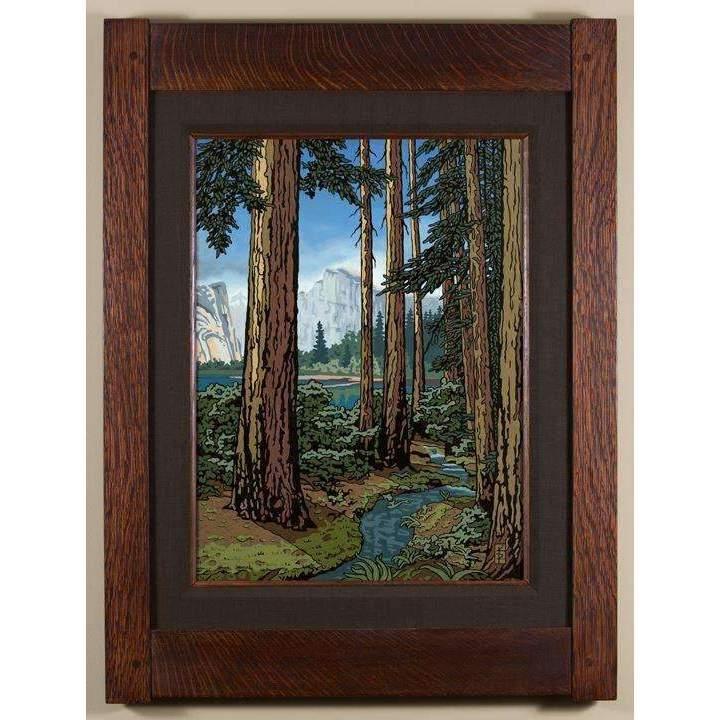 Majestic Red Fir - California Mountain Giclee Decor Keith Rust