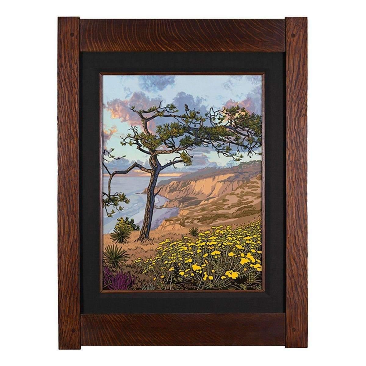 Torrey Pine Giclee Print Decor Keith Rust 2X Large Coal Black