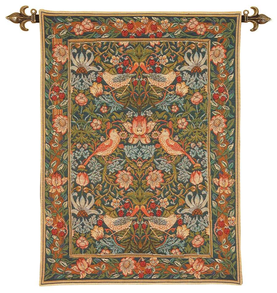 William Morris Strawberry Thief Woven Tapestry