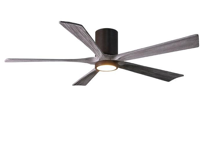 Atlas Irene 5HLK Ceiling Fan Interior Lighting Matthews Fan Company 42 inches Textured Bronze Barnwood