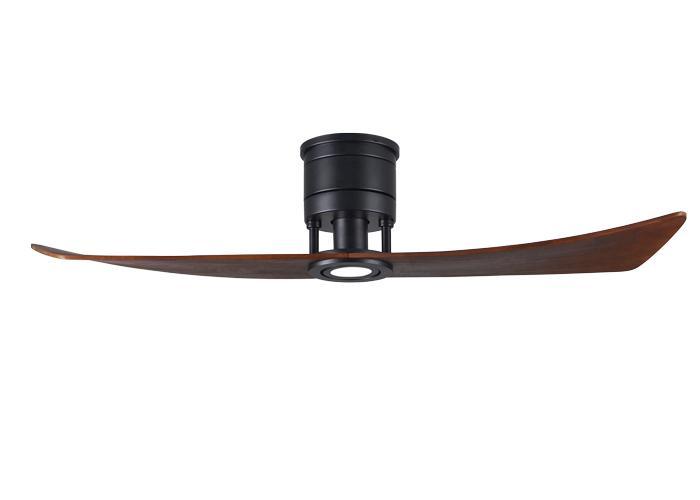 Atlas Lindsay Ceiling Fan Interior Lighting Matthews Fan Company Matte Black Walnut