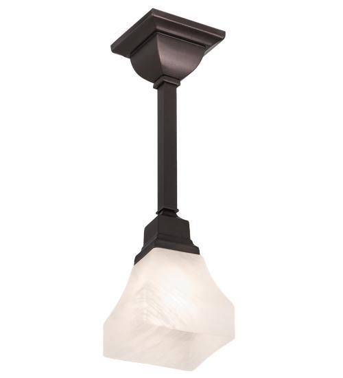 Bungalow Alabaster Glass Shade Interior Lighting Meyda