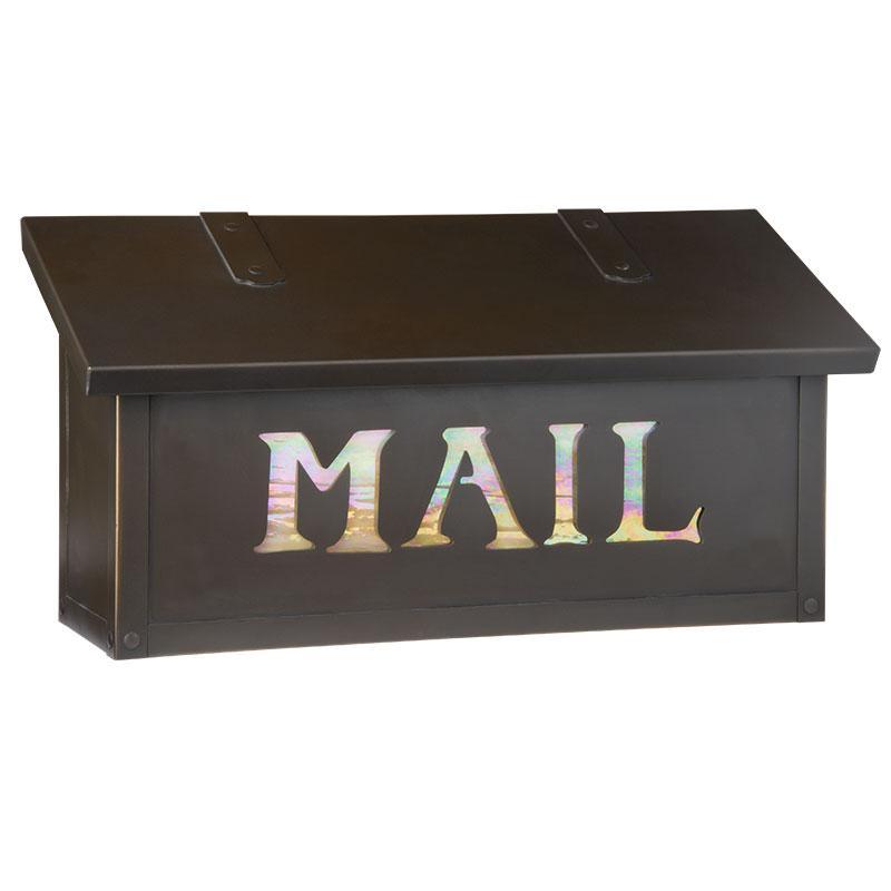 Classic Horizontal Mailbox - MAIL Exterior Decor Old California
