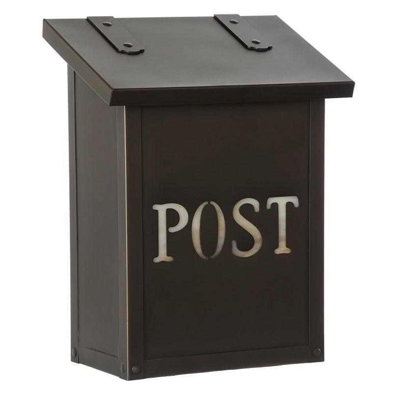 Classic Vertical Mailbox - POST Exterior Decor Old California
