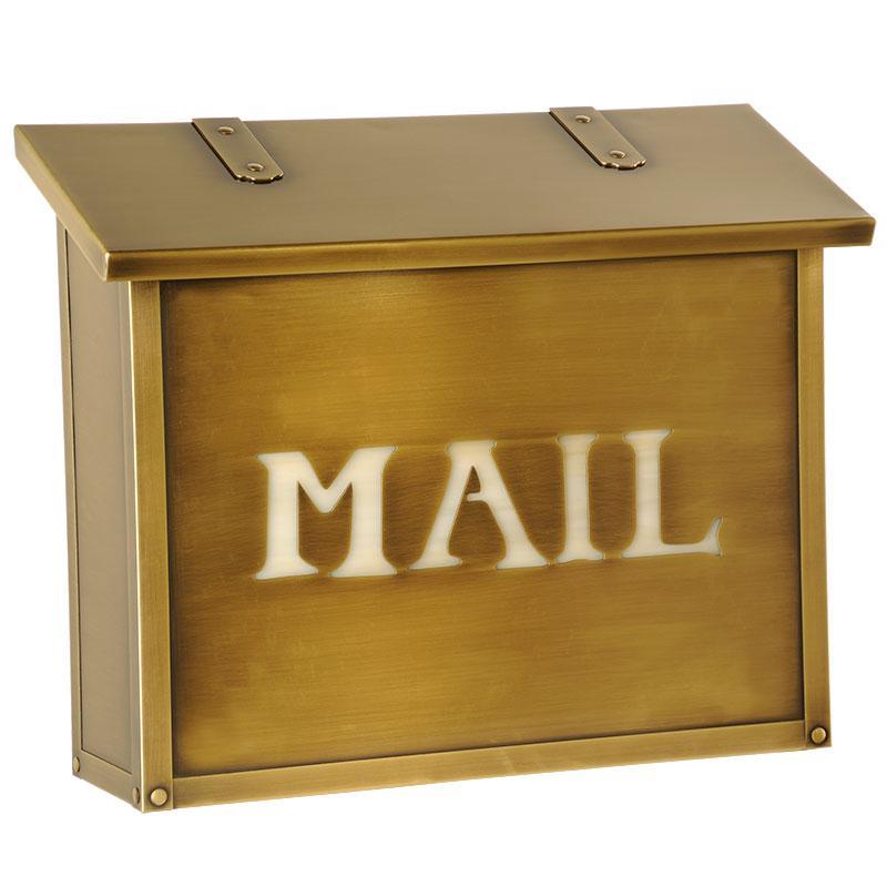 Large Classic Mailbox - MAIL Exterior Decor Old California