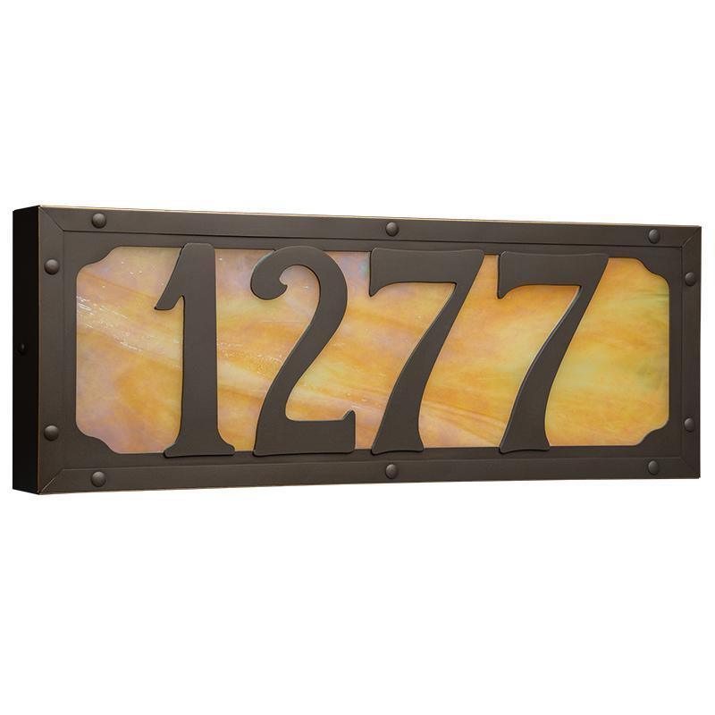 Willowglen Address Light- Medium Exterior Decor Old California