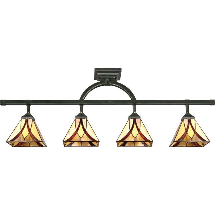 Asheville 4 Light Track Fixture Interior Lighting Quoizel