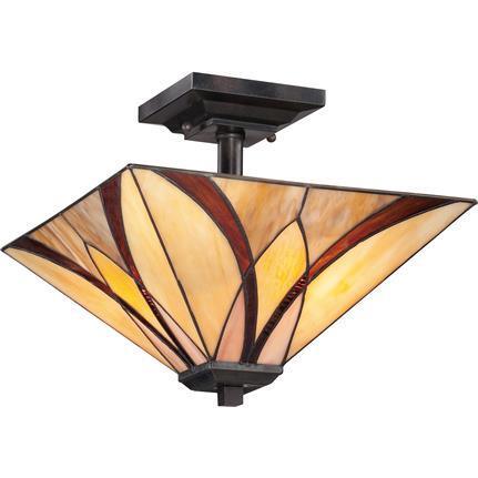 Asheville Semi Flush Mount Interior Lighting Quoizel