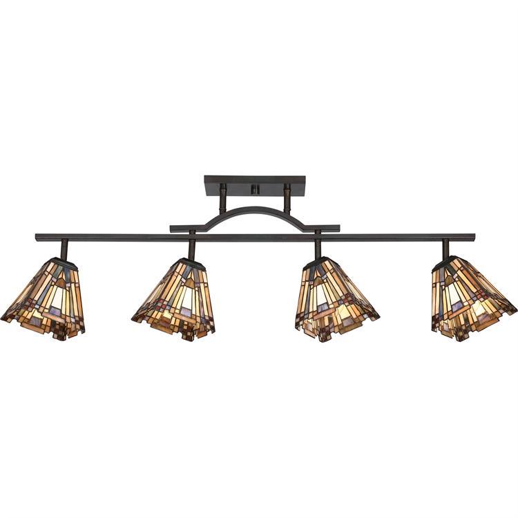 Inglenook 4 Light Track Fixture Interior Lighting Quoizel