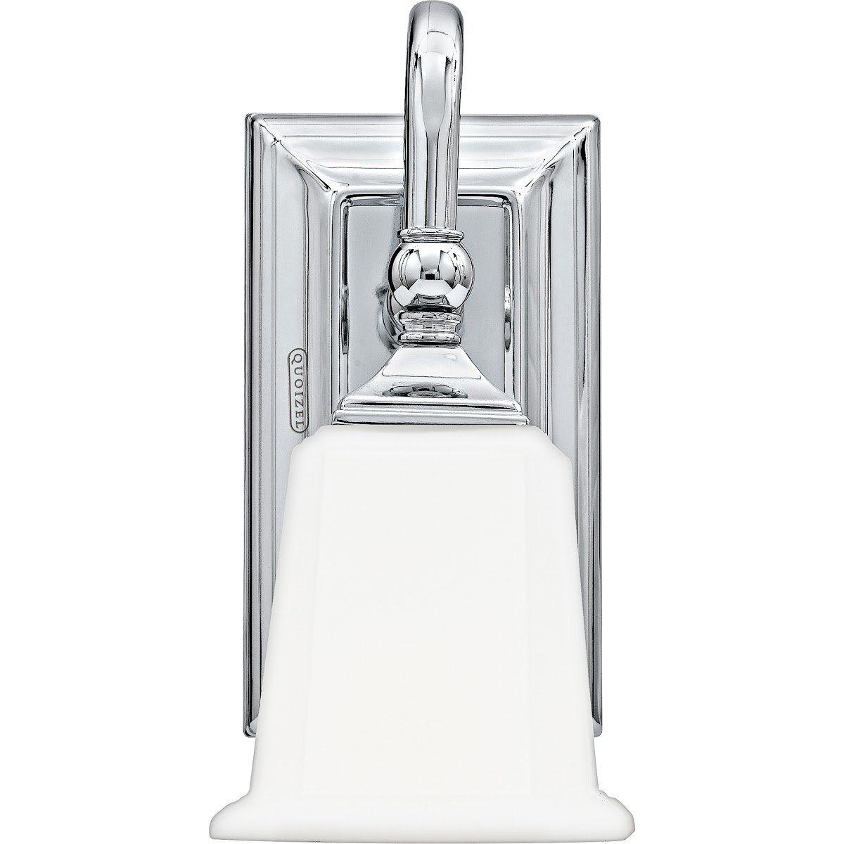 Nicholas Chrome Sconce Interior Lighting Quoizel