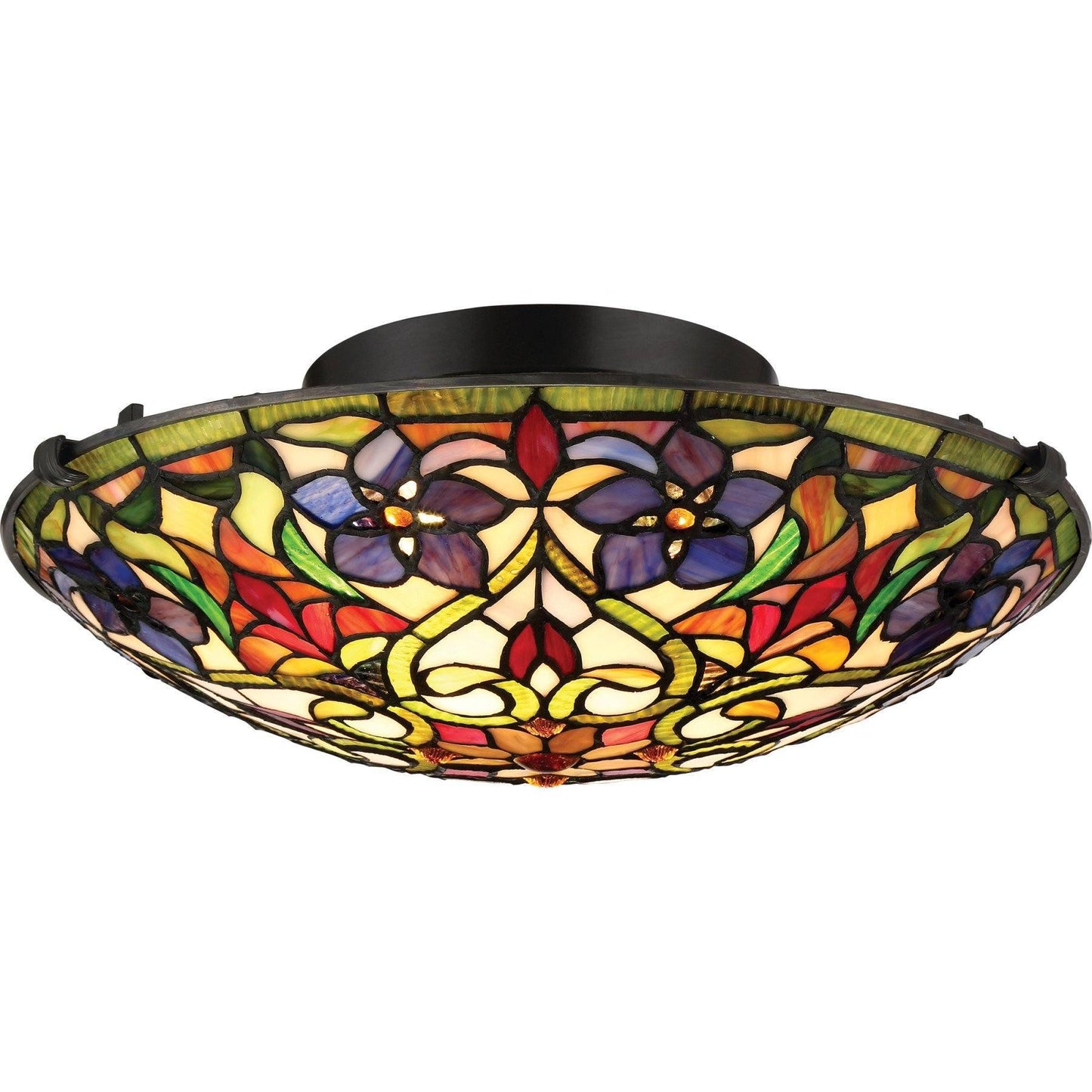 Violets Ceiling Light Interior Lighting Quoizel
