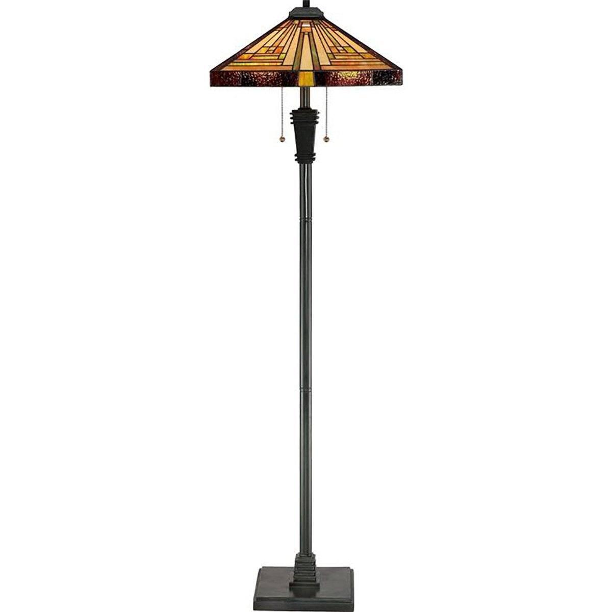 Stephen Bronze Floor Lamp Lamps Quoizel
