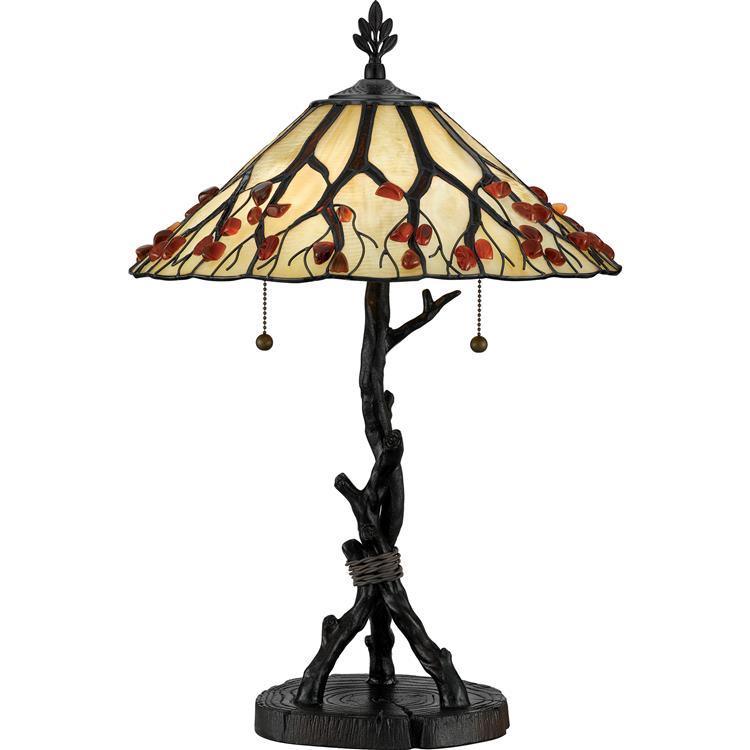 Whispering Wood Table Lamp Lamps Quoizel