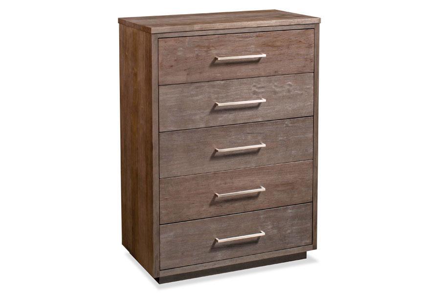 Ironwood 5-Drawer Chest Bedroom Simply Amish Smooth Cherry