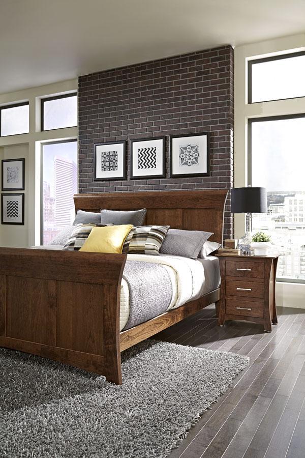 Loft II Panel Bed Bedroom Simply Amish