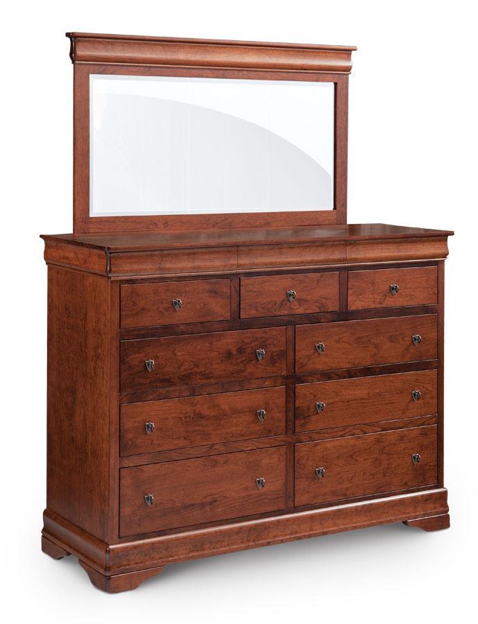 Louis Philippe 9-Drawer Bureau Off Catalog Simply Amish