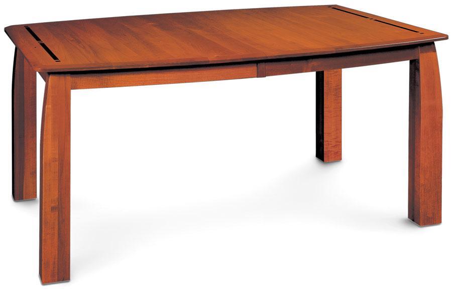 Aspen Leg Table with Inlay Dining Simply Amish