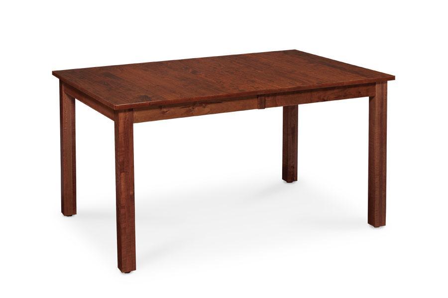 Express Ship Sheffield Leg Table-Bourbon Off Catalog Simply Amish