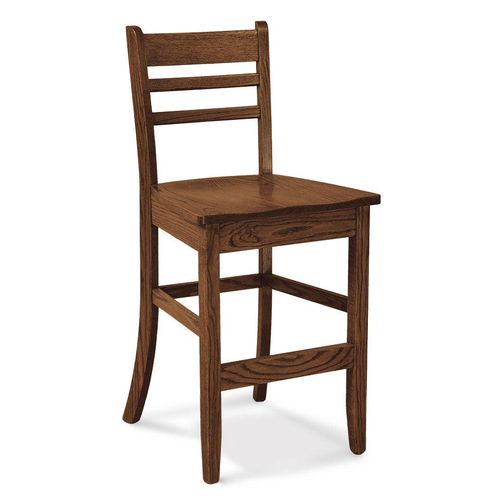 Mills Stationary Barstool Dining Simply Amish