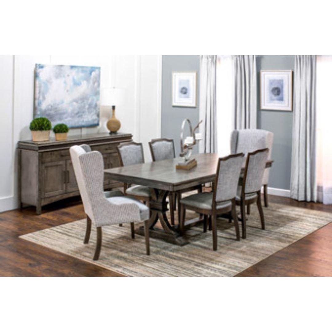 Montgomery Trestle Table with Leaves- Large Off Catalog Simply Amish