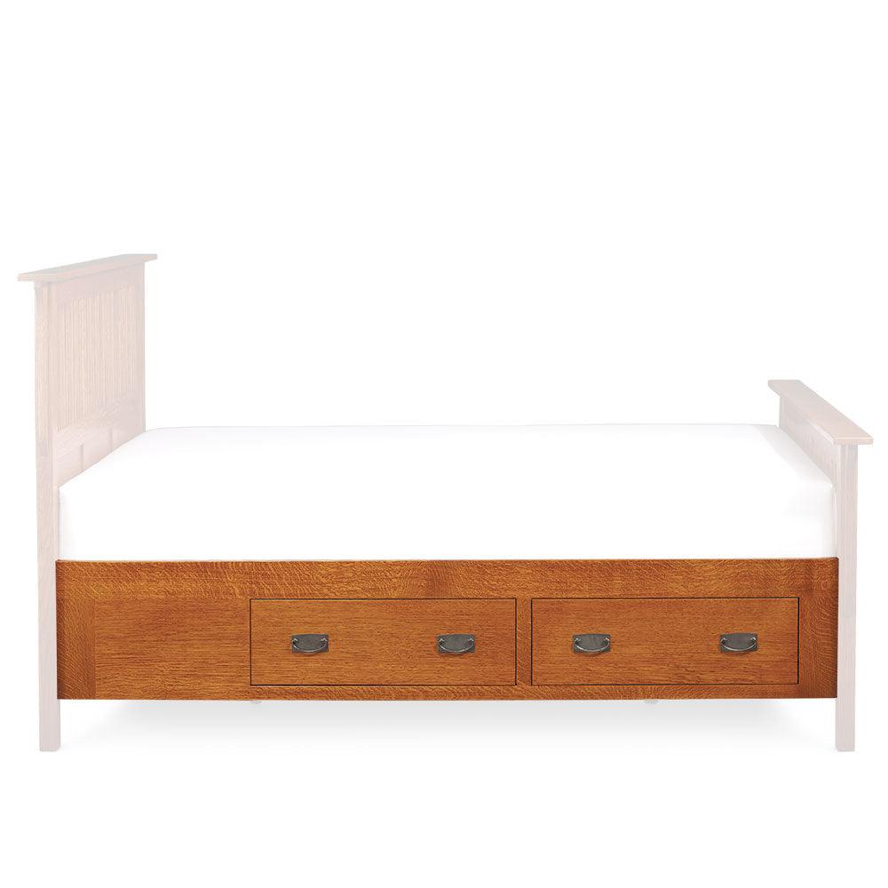 Prairie Mission Under Bed Storage Dressers Simply Amish