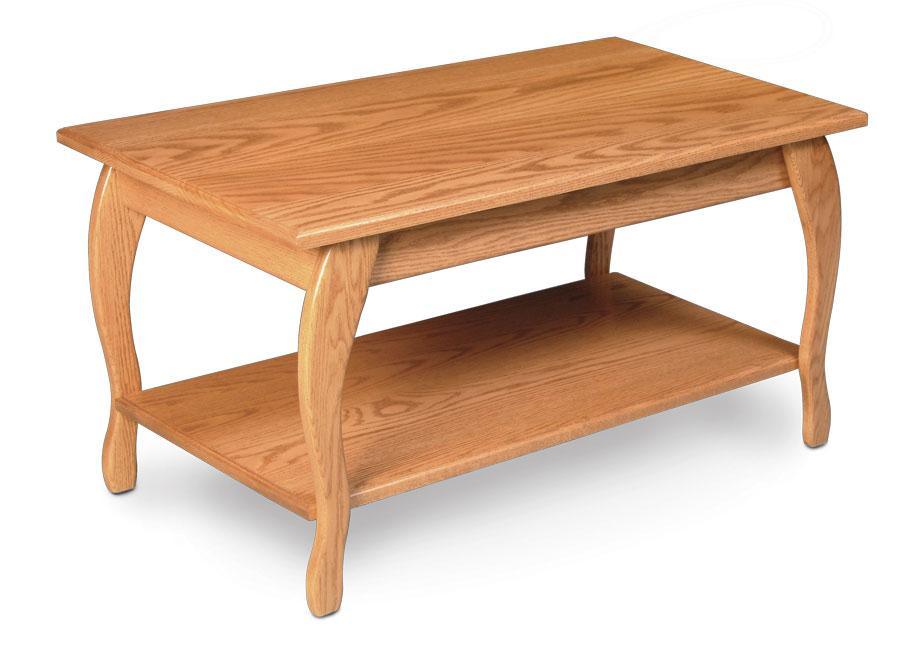 Anne Marie Coffee Table Off Catalog Simply Amish 42 inch x22 inch Smooth Cherry