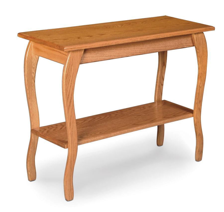Anne Marie Sofa Table Off Catalog Simply Amish Smooth Cherry