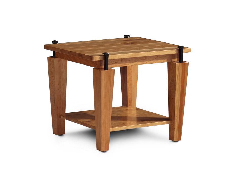 B&O Railroad Spike End Table Living Simply Amish