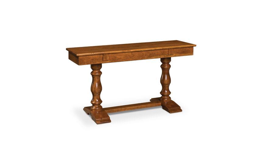 Charleston Convertible Sofa Dining Table Off Catalog Simply Amish 54 inch Smooth Cherry