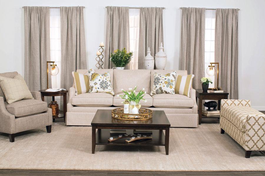 Crawford Square Coffee Table with Shelf Living Simply Amish