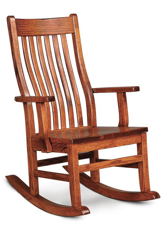 Express Ship Urbandale II Arm Rocker Living Simply Amish