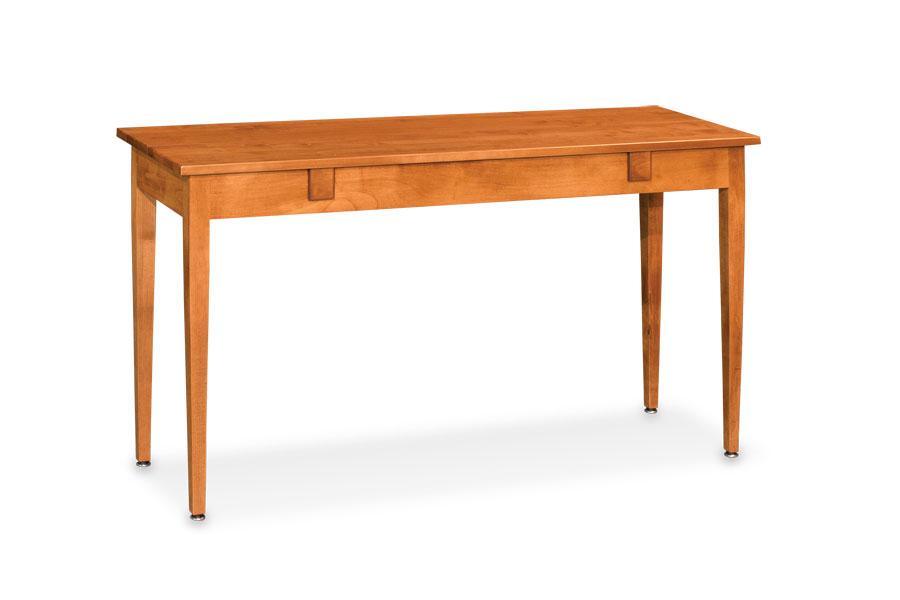 Shaker Convertible Sofa Dining Table Off Catalog Simply Amish 54 inch Smooth Cherry